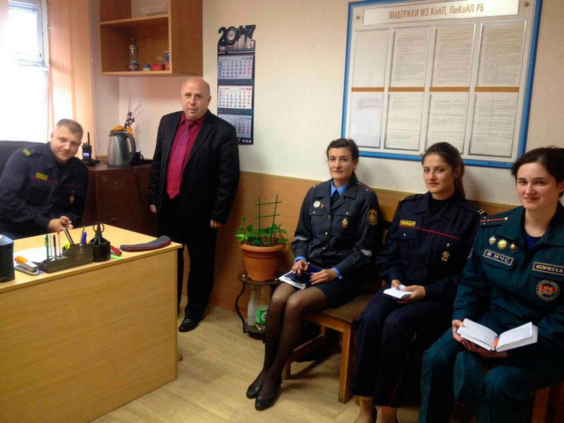 В Заводском районе г.Минске прошли заседания советов общественных пунктов охраны правопорядка.