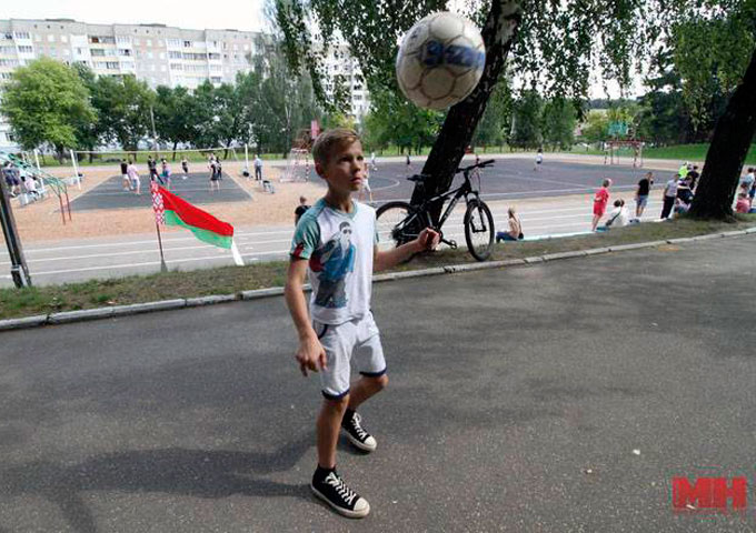 Подростки состязались в спортивных соревнованиях в рамках акции «Лето – пора активная» 