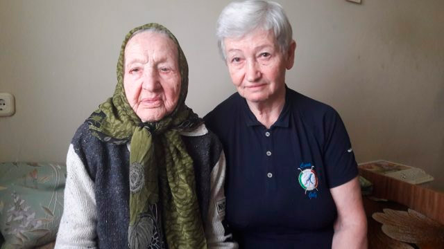 Жительницу Заводского района Марию Малиновскую чествовали со 100-летним юбилеем