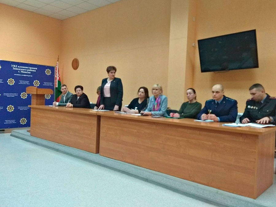 Заместитель прокурора Заводского района Минска принял участие в работе наблюдательной комиссии при администрации района.