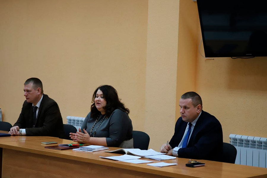 Диалоговая площадка по обсуждению проекта Конституции прошла в УВД Заводского района г.Минска.
