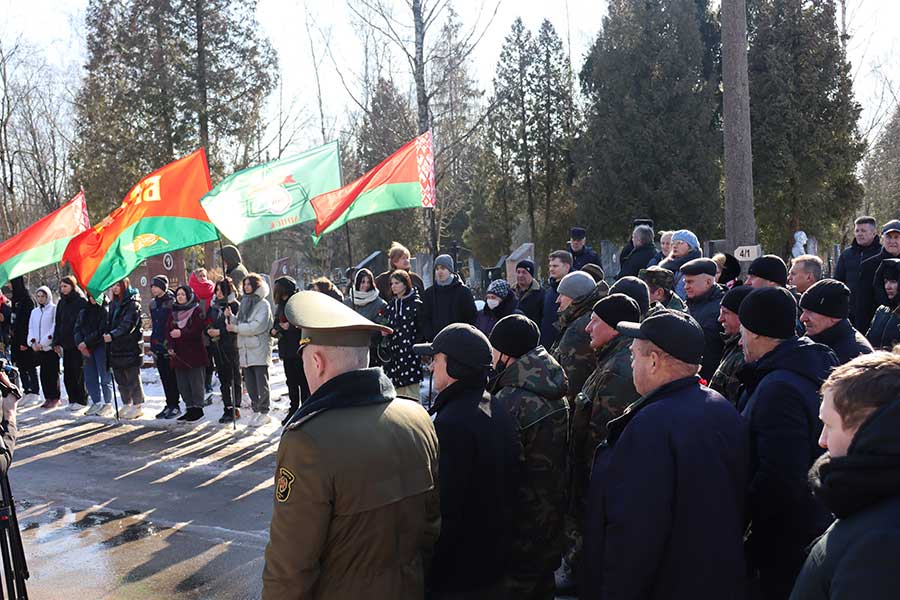 Митинг-реквием, посвященный памяти воинов-интернационалистов, прошел на кладбище «Чижовское»