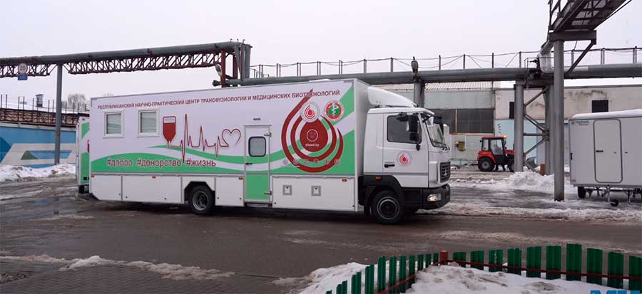Мобильную станцию переливания крови создали на предприятии «МАЗ-Купава»