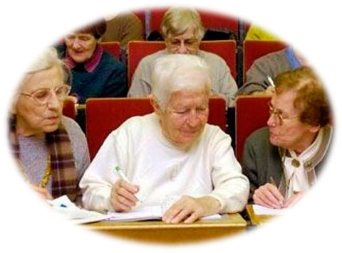 Набор групп граждан пожилого возраста по изучению французского языка