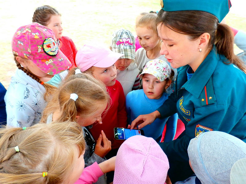Профилактические занятия с детьми в летних лагерях
