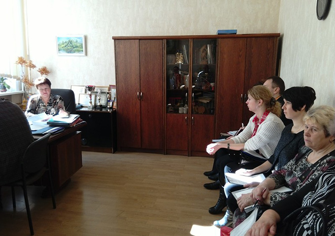 Заседание Координационного Совета по делам инвалидов Заводского района г.Минска.