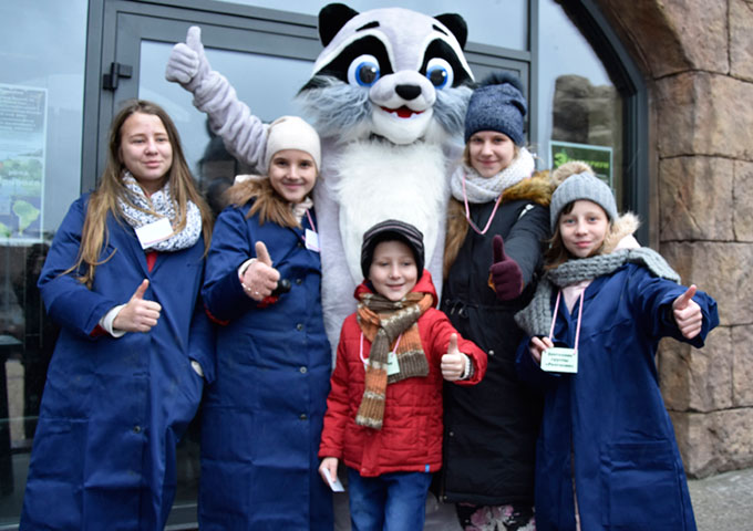 Сегодня в Минском зоопарке стартовал марафон необычных познавательных игр «Я бы в киперы пошёл, пусть меня научат!»