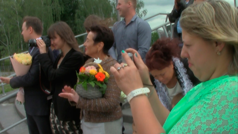 торжественная церемония регистрации брака в парке «900-летия имени города Минска».
