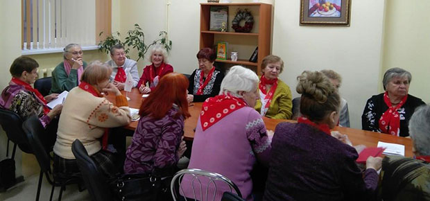 Встреча волонтерской группы пожилого возраста «Плечо подруги» 