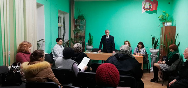 23 января прошли встречи руководства администрации Заводского района г.Минска с населением по месту жительства