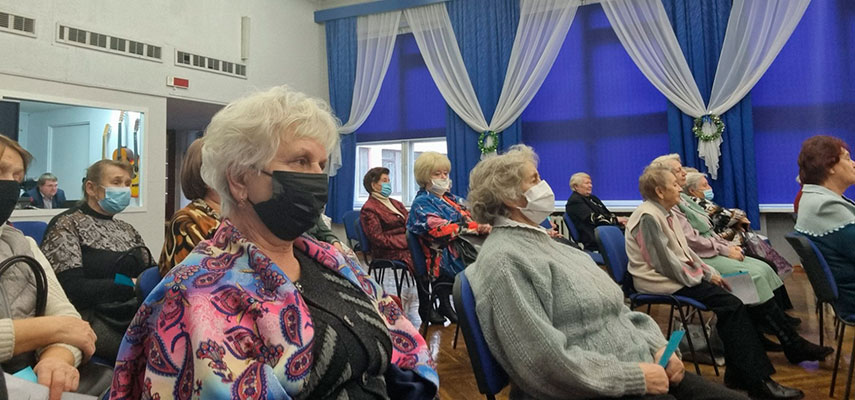 Состоялся пленум совета ветеранов Заводского района.