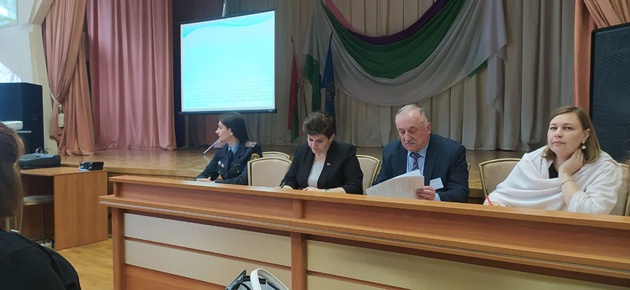 Выездное заседания комиссии по делам несовершеннолетних администрации Заводского района г.Минска