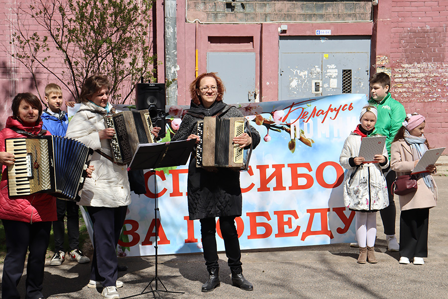 «Музыка Победы» прозвучала для участников Великой Отечественной войны в Заводском районе