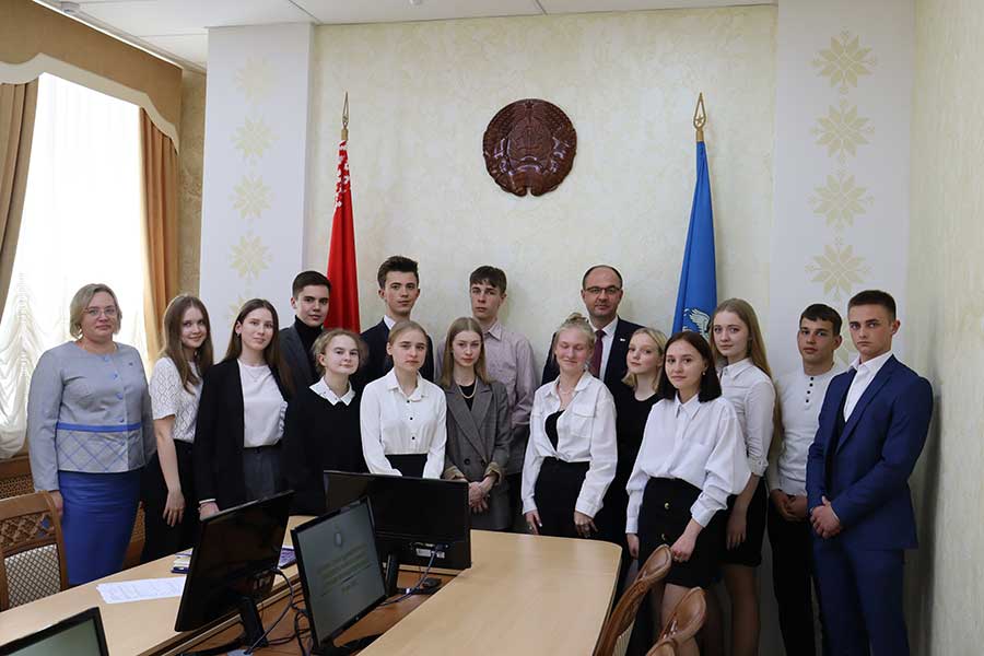 Администрация Заводского района г.Минска встретила членов Молодежного совета района
