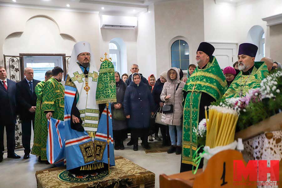 Самый большой в Беларуси купол украсил храм Благовещения Богородицы в Заводском районе