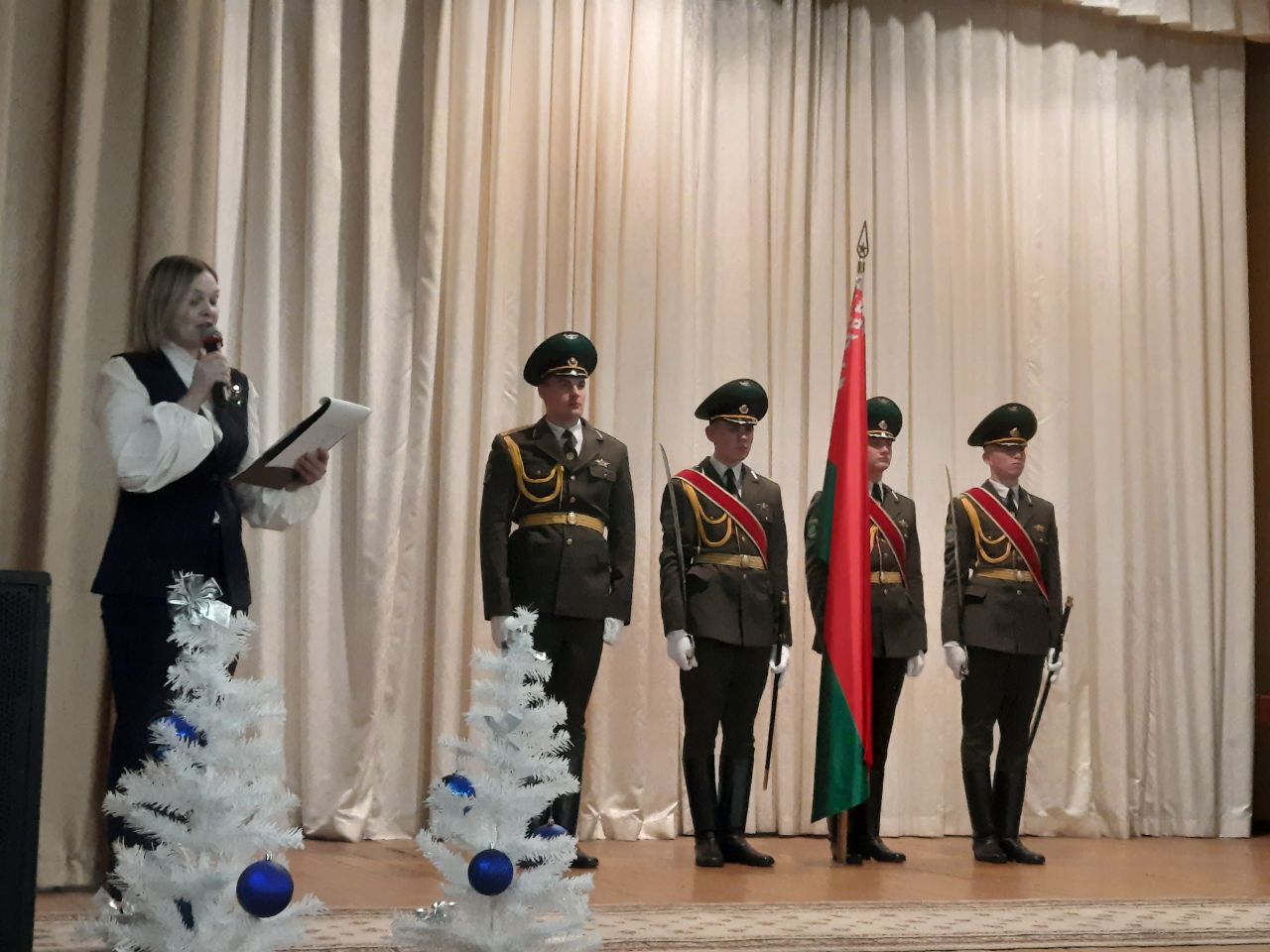 В Минске чествовали лучших учащихся и членов военно-патриотического клуба «Форпост»