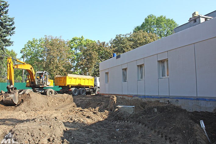 Реконструкция центра по спортивной гимнастике на ул. Ванеева близится к завершению