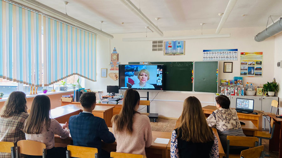 МЕЖДУНАРОДНЫЙ ТЕЛЕМОСТ «ВЕЛИКАЯ ПОБЕДА ОБЪЕДИНЯЕТ НАРОДЫ», ПОСВЯЩЕННЫЙ 76-ЛЕТИЮ ПОБЕДЫ СОВЕТСКОГО НАРОДА В ВЕЛИКОЙ ОТЕЧЕСТВЕННОЙ ВОЙНЕ