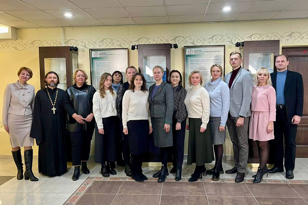 Участники проекта «Знак качества» посетили Минскую духовную академию