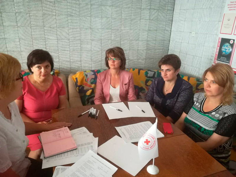 По итогам работы за полугодие состоялось заседание Президиума Заводской Районной организации Белорусского Общества Красного Креста.  