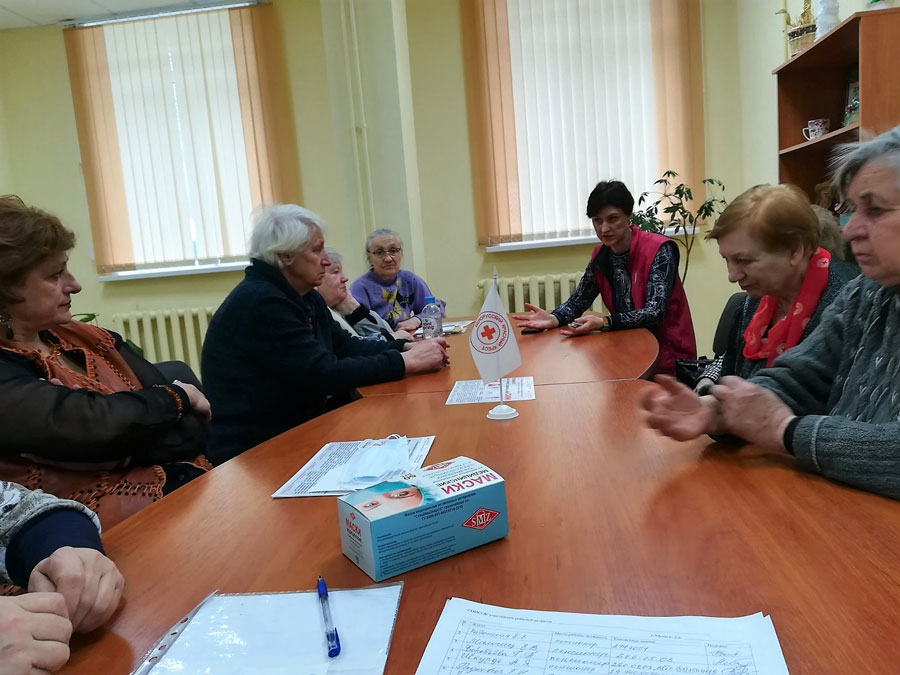 Встреча волонтеров Заводской районной организации Белорусского Общества Красного Крест