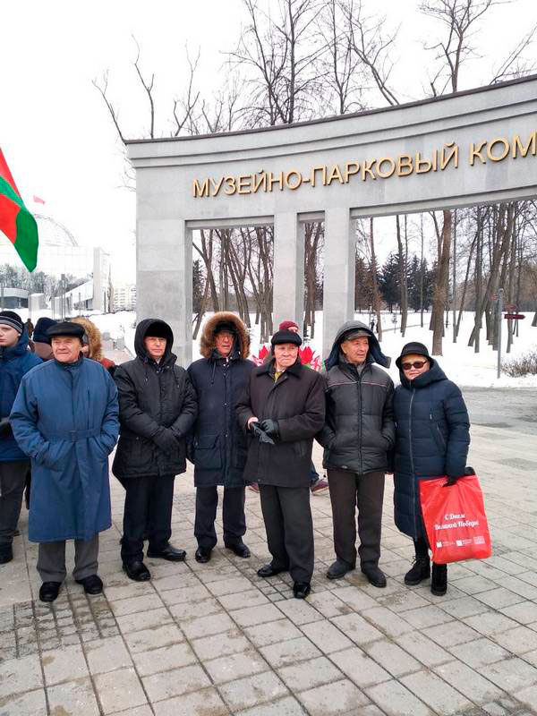 29 января 2019 года Заводская районная организация ветеранов приняла участие в митинге, посвященном формированию 54-го «звездного полка».