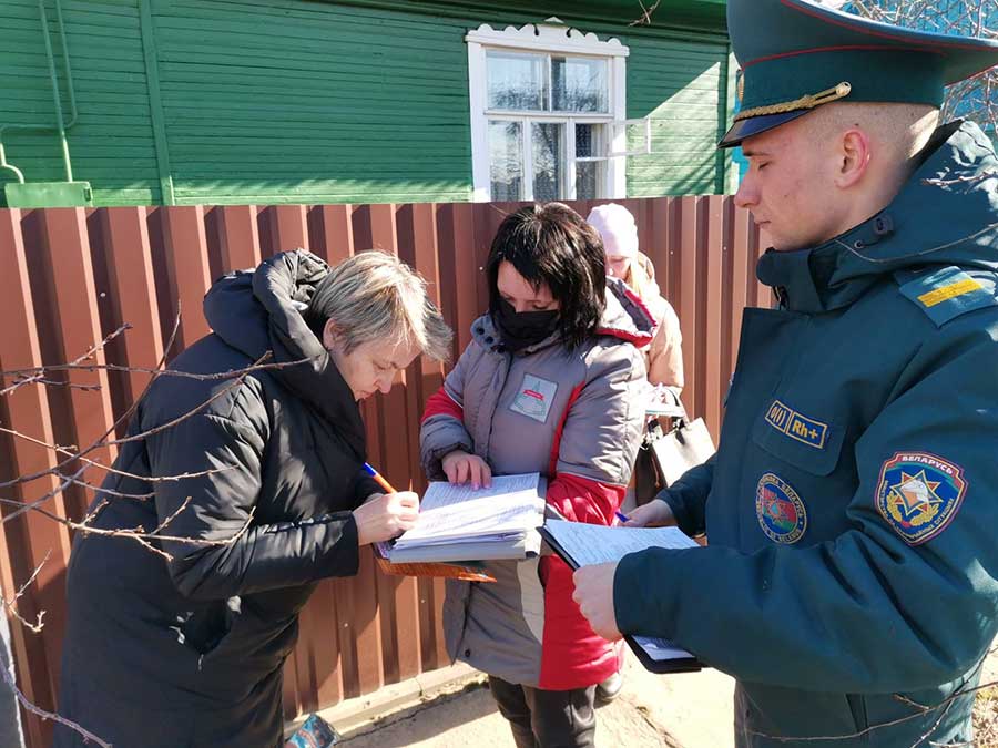 В Заводском районе г.Минска 10.03.2022 стартовал декадник по предупреждению пожаров и гибели людей от них в жилом фонде