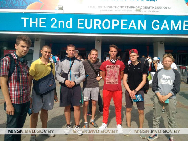 Ребята посетили турнир по самбо II Европейских игр